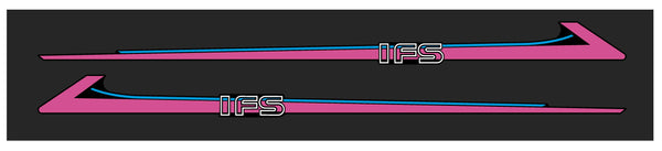 1995 Polaris IFS Trailing Arm Decals