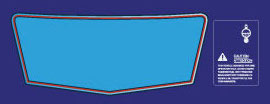 Polaris 1980 340 TXL Dash Gauge Decal