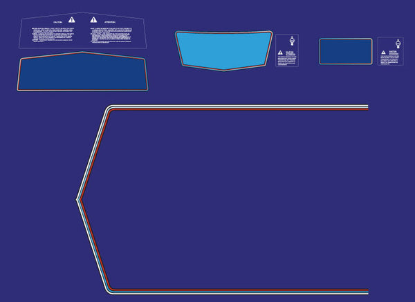 Polaris 1980 340 TXL Hood Decals