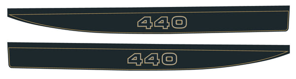 Kawasaki 1981 440 Tunnel Decal