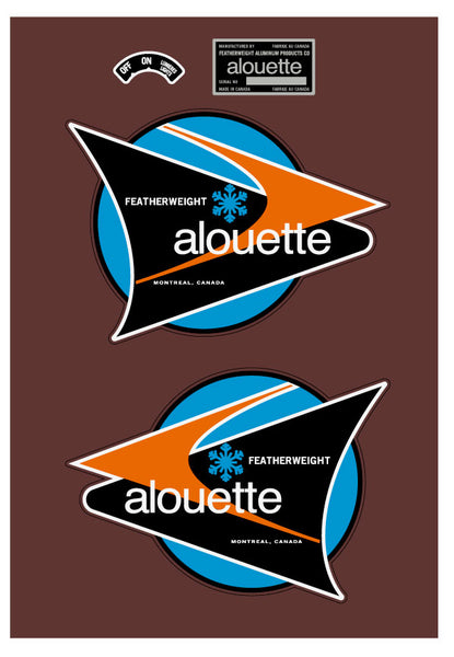 Alouette 1967 707 Decals