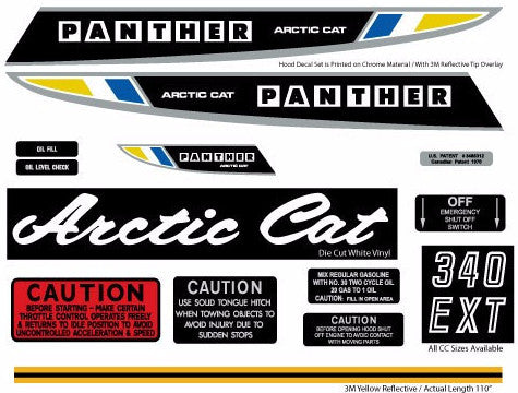 1970 Arctic Cat Panther Set