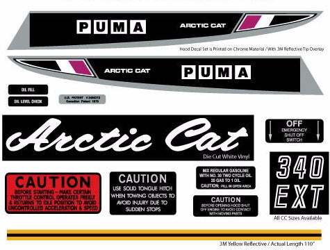 1970 Arctic Cat Puma Set