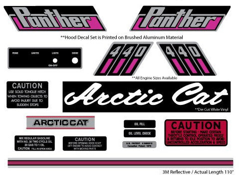 1972 Arctic Cat Panther Set