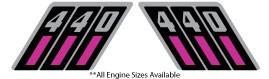 1972 Arctic Cat Panther Engine Size Decals – The Sled Printer