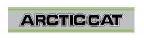 1973 Arctic Cat Cheetah Cylinder Cover Decal