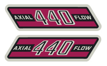 1971 Arctic Cat Puma Axial Flow Number Decals