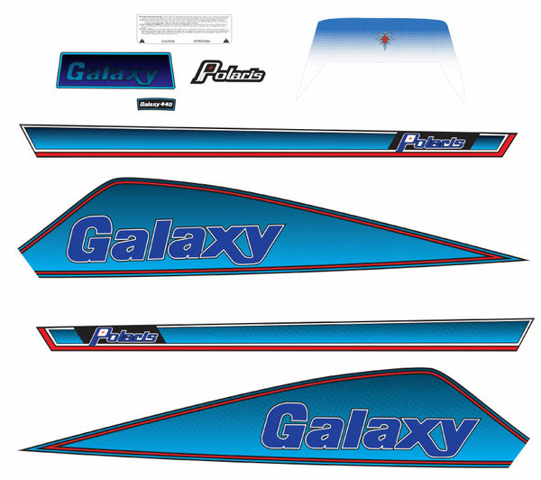 Polaris Galaxy 1980 Decal Kit