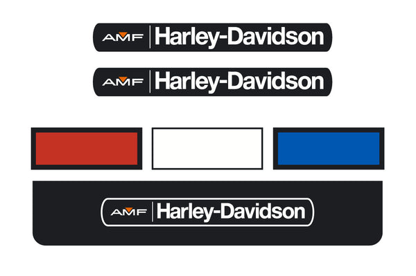 1974 Harley Davidson Cutter Decals