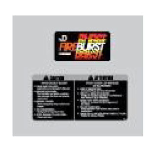 1981 John Deere Liquifire Center Counsel Decals