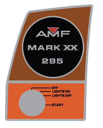 AMF Ski Daddler MARK XX Dash Decals