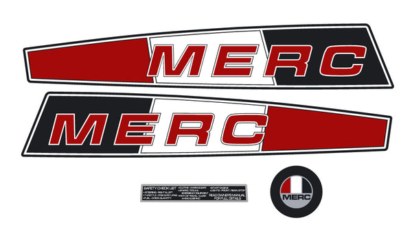 1974 Mercury M/X 440 Hood Decals