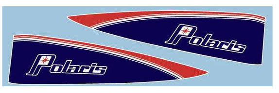 1977 Polaris TX Hood Decals