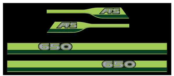 1988 Arctic Cat Wildcat Tunnel and AFS Decals