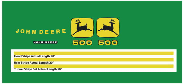 1973 John Deere Decal Set