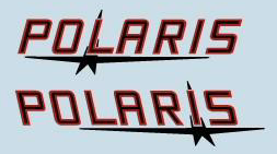 1971 Polaris TX Hood logo Decals