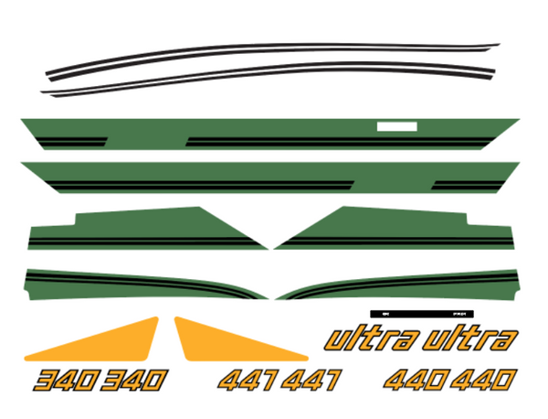 1976 Skiroule Ultra Decal Kit