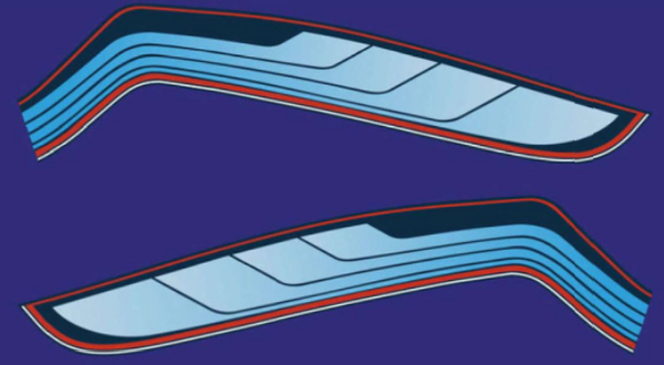 Polaris 1980 Centurion Hood Decals