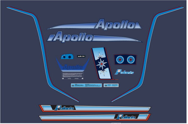 1980 Polaris Apollo Decal Kit