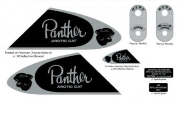 1968 Arctic Cat Panther Set