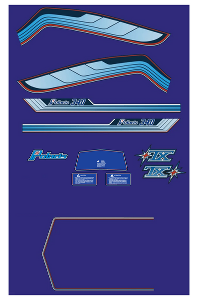 Polaris 1980 TX Decal Kit
