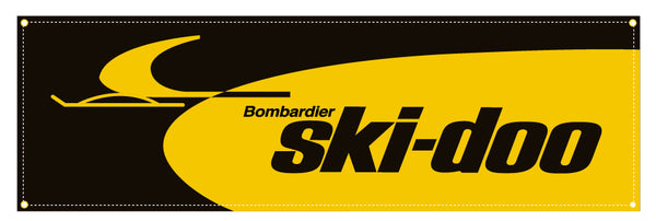 Ski Doo Vintage Banner