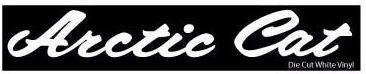 Arctic Cat Script logo – The Sled Printer