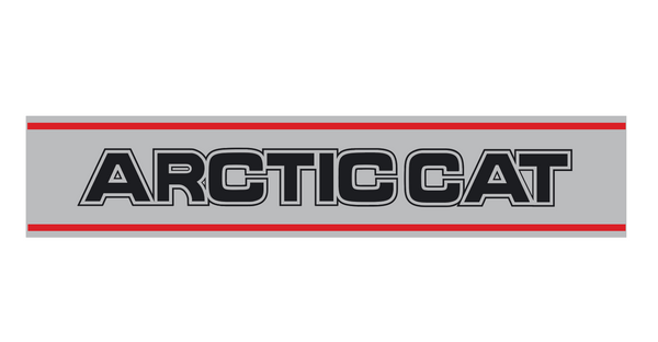 1972-74 Arctic Cat engine ID Decal Red