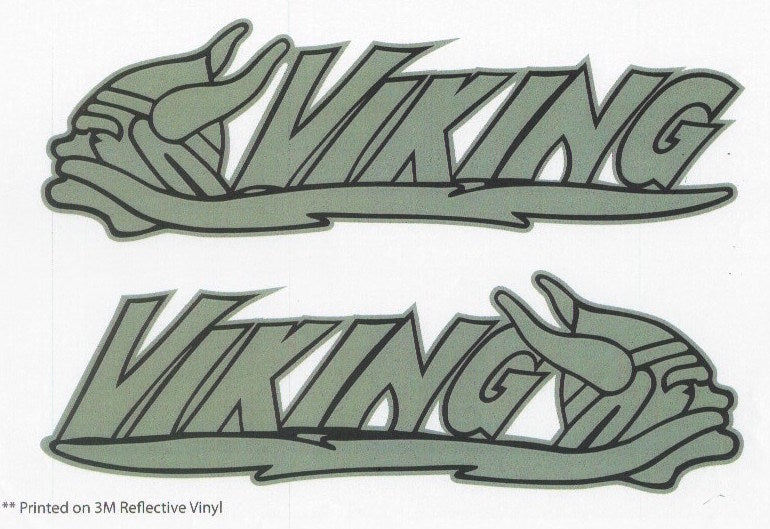 1971-72 Viking Hood Decal Set – The Sled Printer