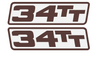 1974 Raider 34TT Decals