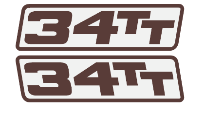 1974 Raider 34TT Decals