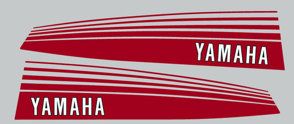 1978 Yamaha SRX Hood Decal Set