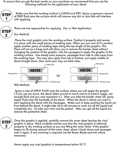 Vinyl Application Kit