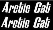 1976 Arctic Cat Sno Pro Arctic Cat Decals