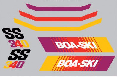 1975 Boa-Ski SS Decal Set