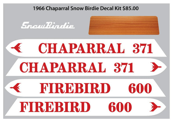 1966-67 Chaparral Snow Birdie Set