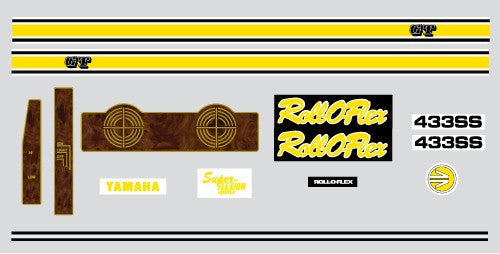 1973 Rollo-Flex GT Decal Set