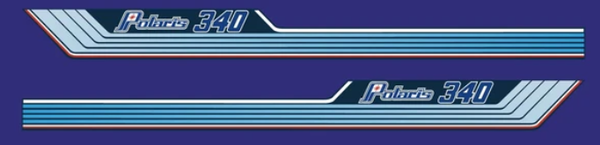 Polaris 1980 340 Tunnel Decals