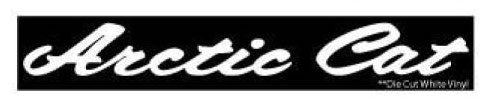 1972 Arctic Cat Kitty Cat "Arctic Cat" Decal