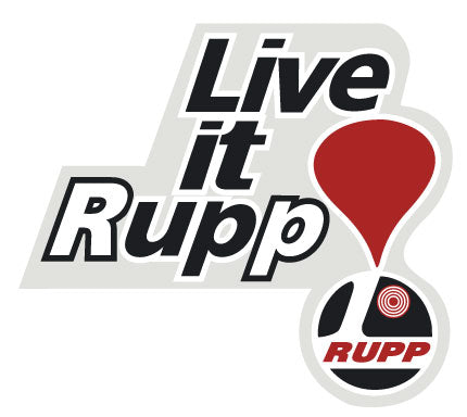 RUPP "Live It Up" Logo Decal