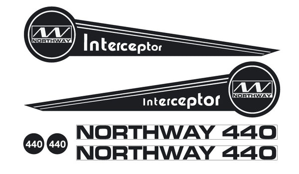 1976 Northway Decals