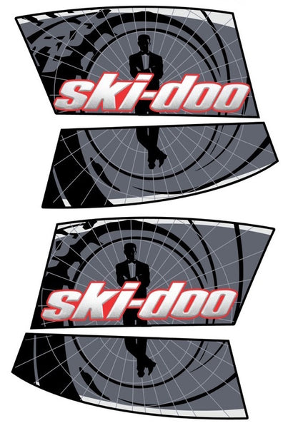 Ski-Doo James Bond Theme Side Decals