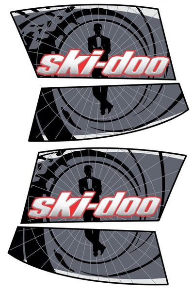 Ski-Doo James Bond Theme Side Decals