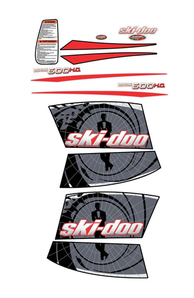 Ski-Doo James Bond Theme Decal Kit