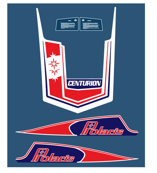 1979 Polaris Centurion Hood Decals