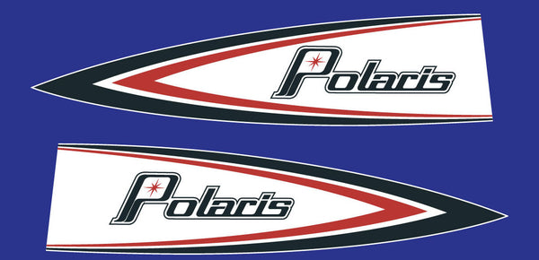 1976 Polaris TX Hood Decals
