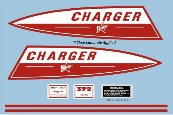 1969 Polaris Charger Decal Set