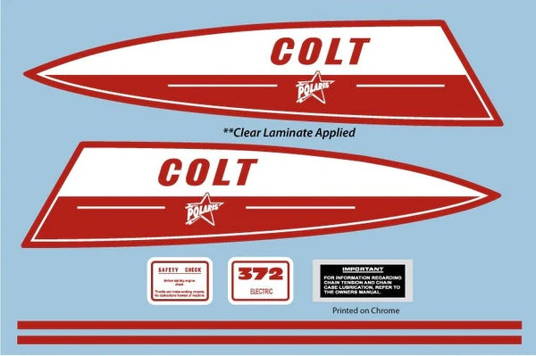 1969 Polaris Colt Decal Set