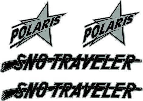 1966 Polaris Voyager Decal Set