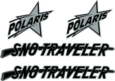 1965 Polaris Super Pacer Decal Set